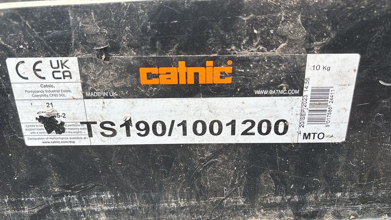 TS190/100/ 1200mm Lintel