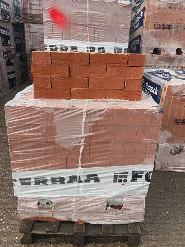 Forterra Butterley Hanson Kirby Red Multi Wirecut Facing Bricks (Pack of 495)