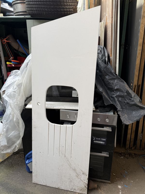 White Silestone pre cut worktop 2mm