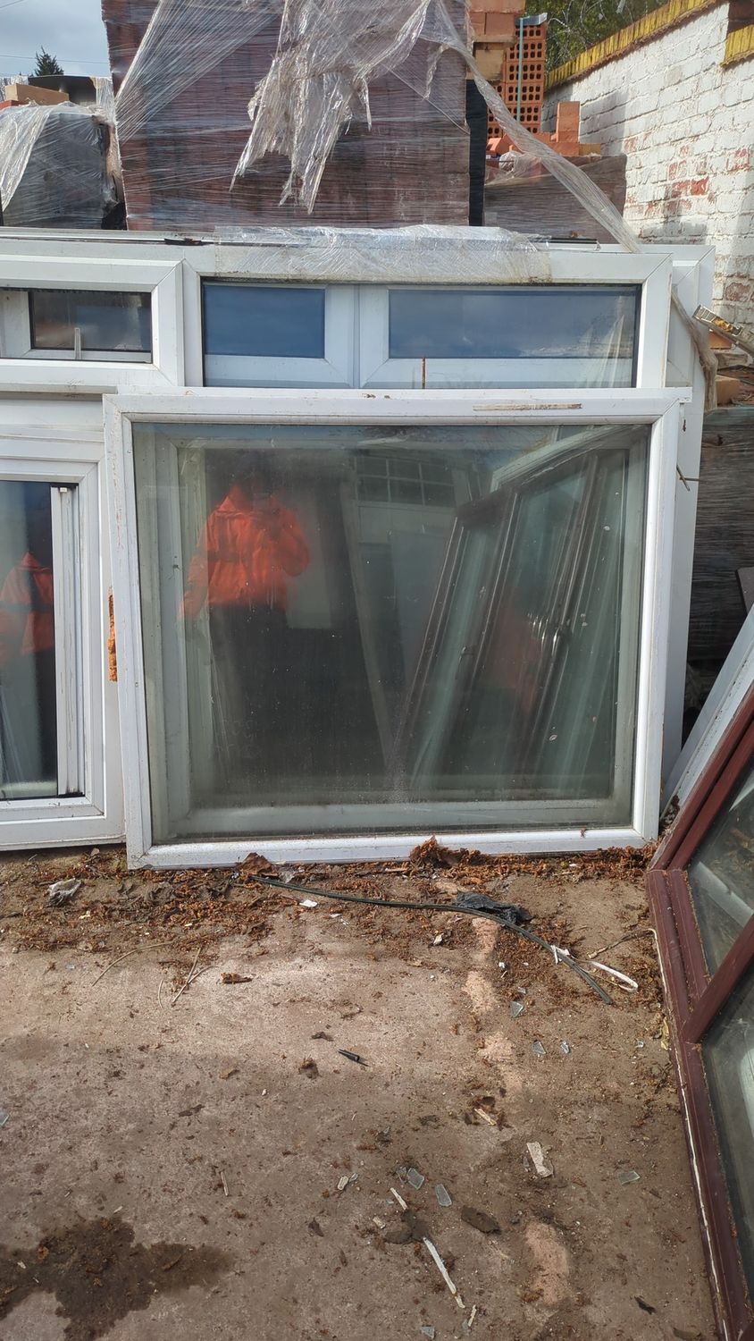 White uPVC window (1300 x 1185)