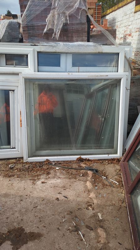 White uPVC window (1300 x 1185)