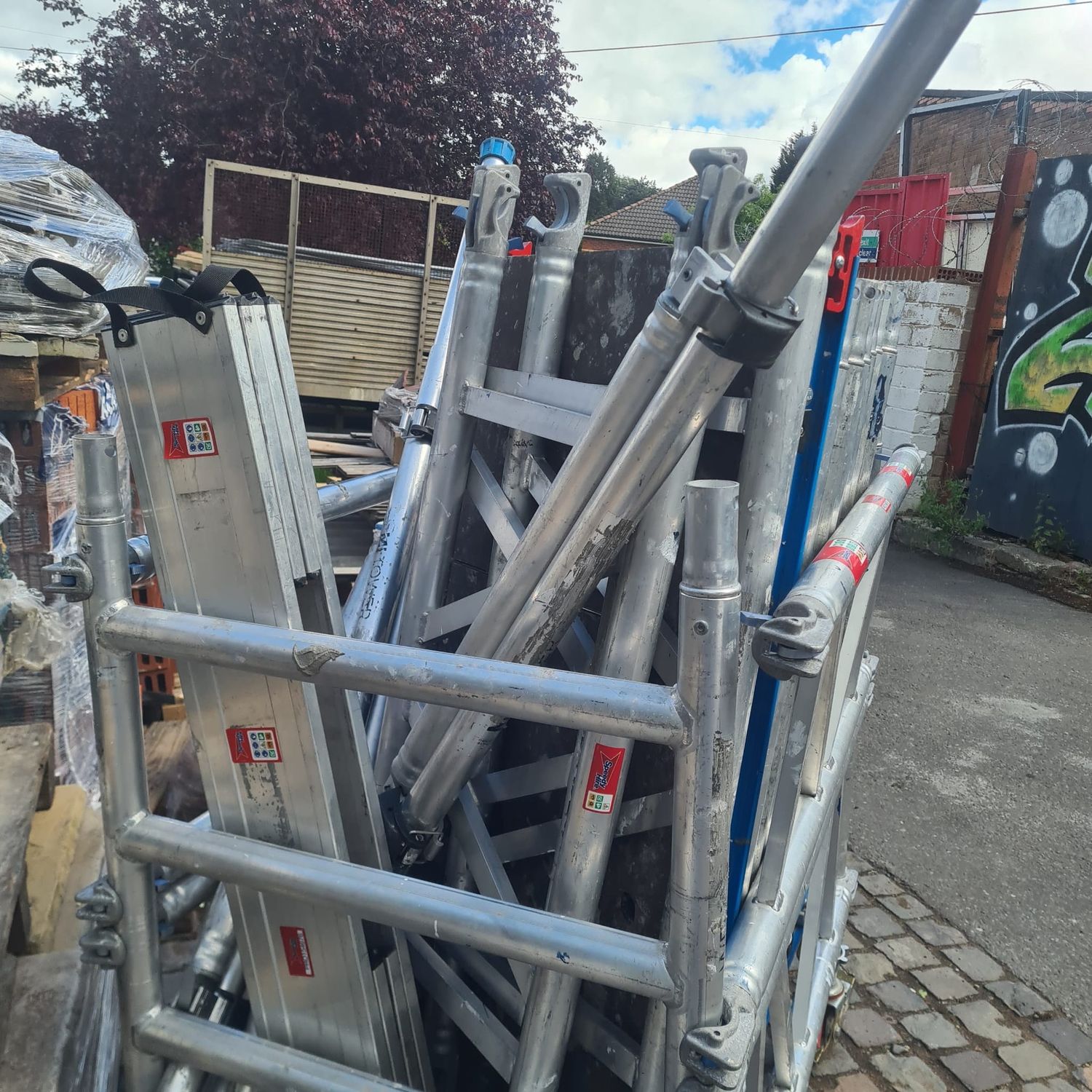 Scaffold Secure Access Tower
