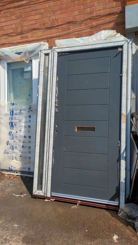 Composite Door with Side Panel ( 1232 x 2090mm)