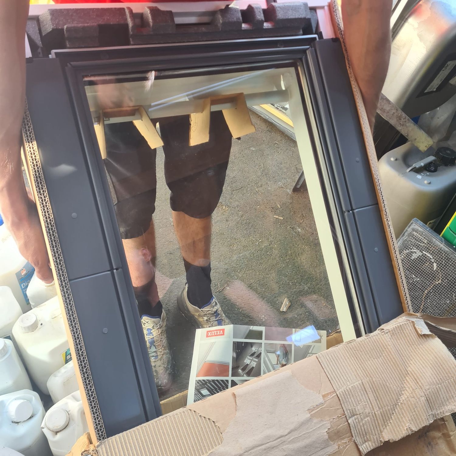 Wooden velux Window 700 x 790mm ( inc frame)