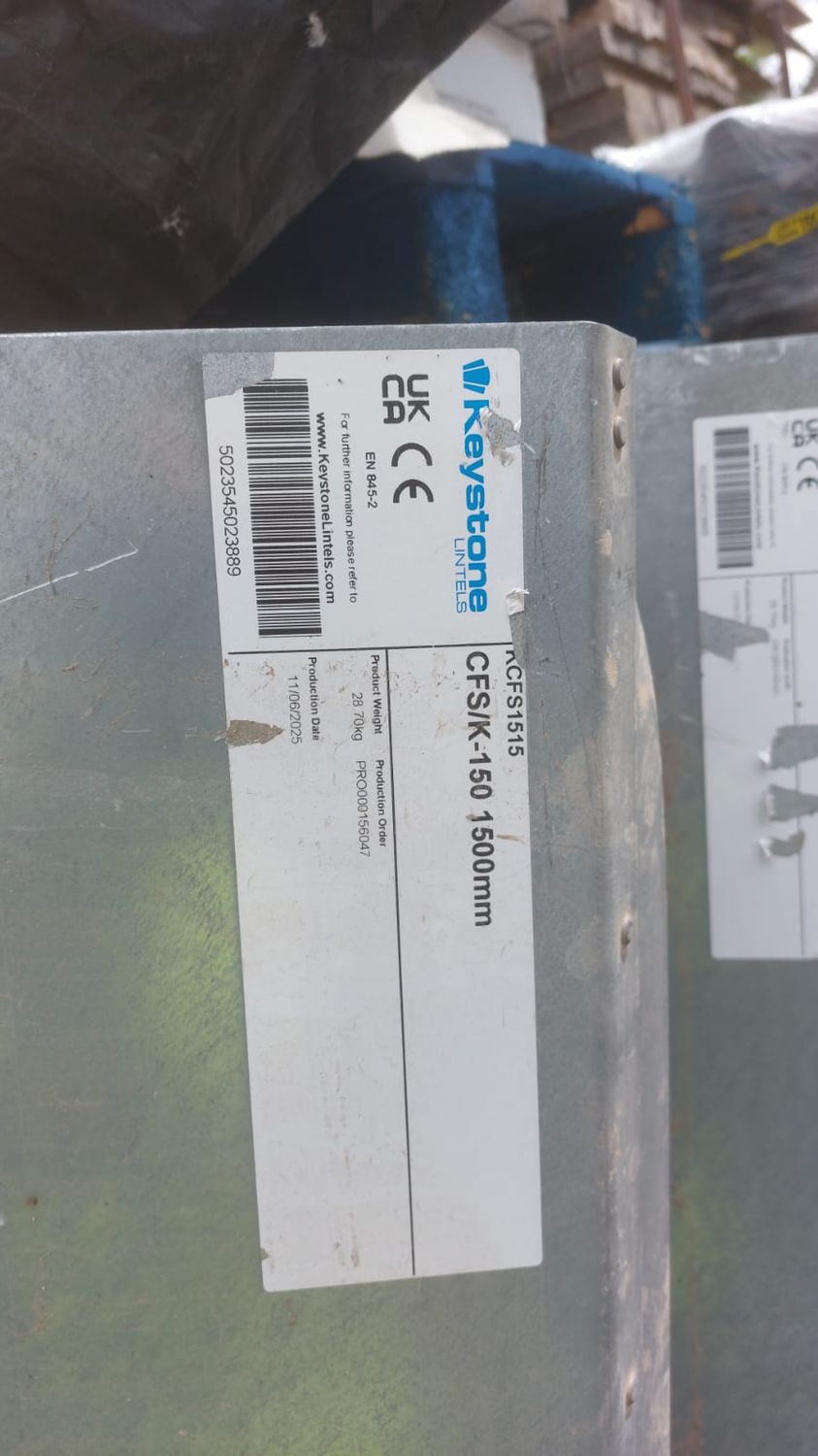 Keystone CFS/K-150mm 1500mm lintel