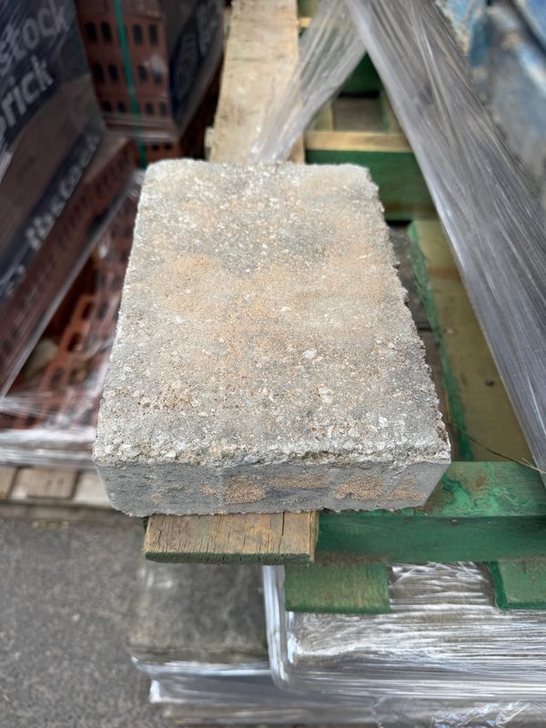 Paving Riven Natural Grey Utility Slab (395 x 395)