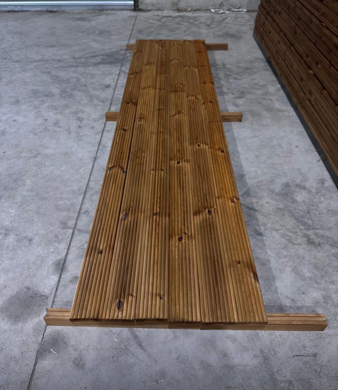 Redwood Decking Plank 118mm 5.4mt