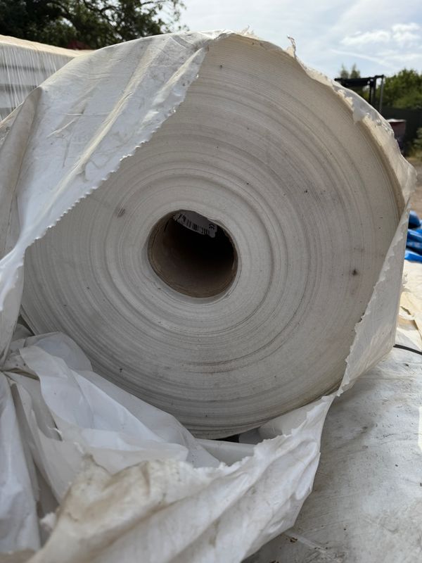 White Woven Geotextile 2.4m