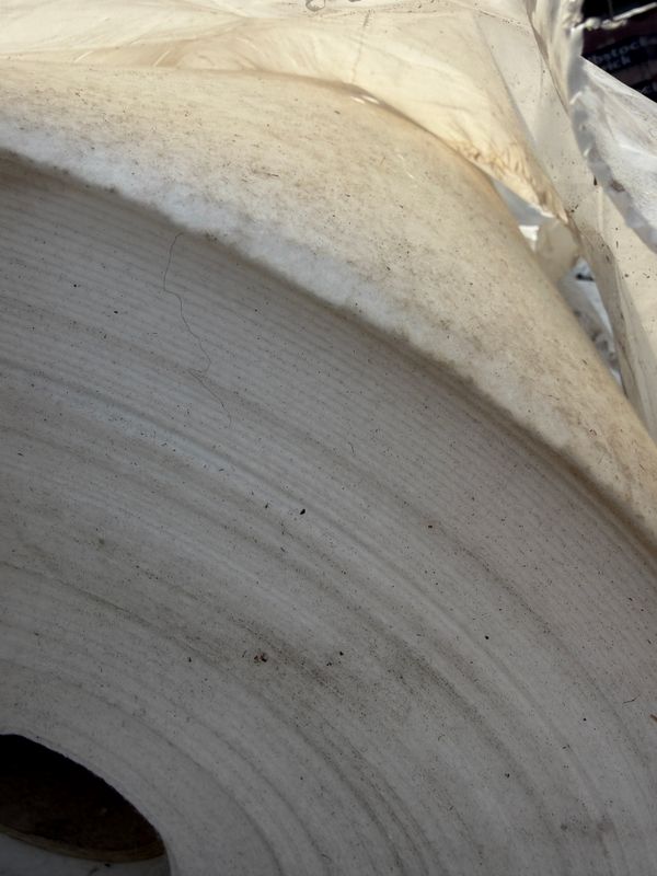 White Woven Geotextile 2.4m