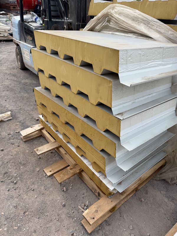 Insulated Corrugated Panels 1000 x 540 x 70mm