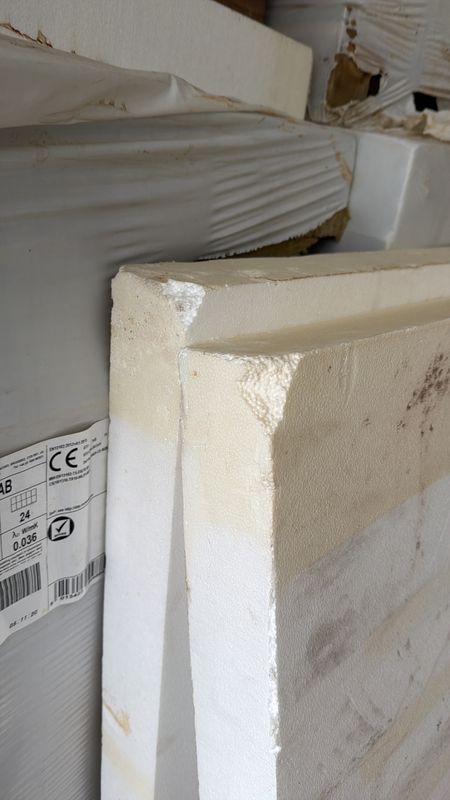 80mm Polystyrene Sheets (4ft x 4ft)