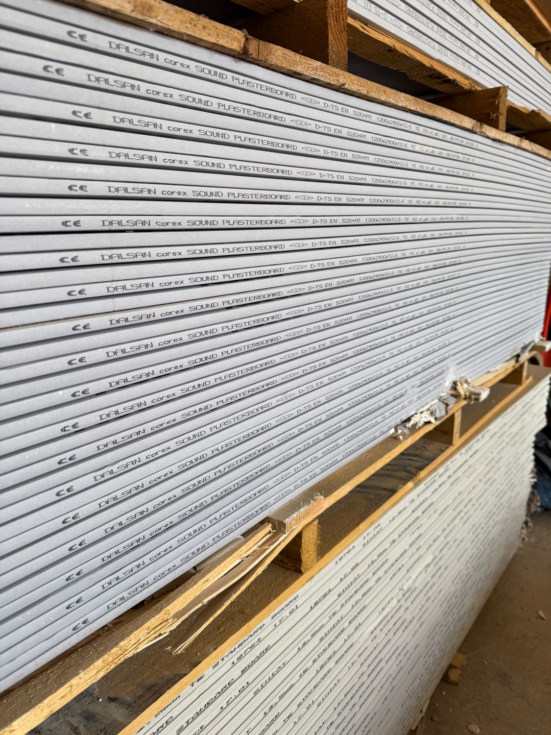 Sound Plasterboard 2400 x 1200 x 12.5