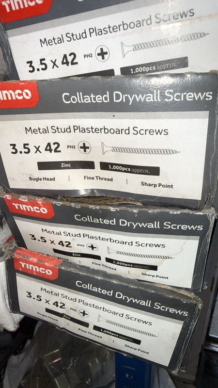 Timco Collated Drywall screws 3.5 x 42