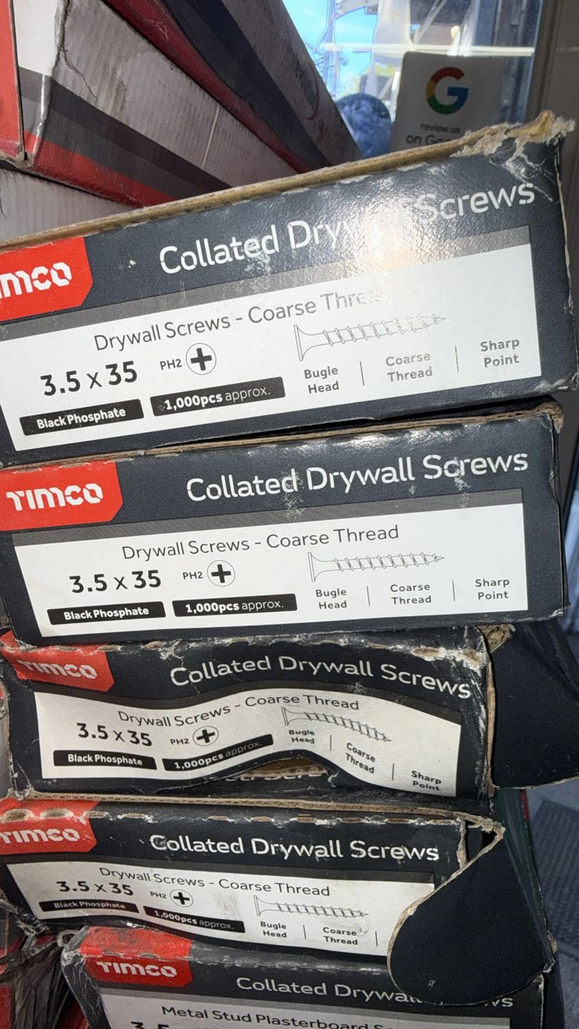 Timco Collated Drywall screws 3.5 x 35mm
