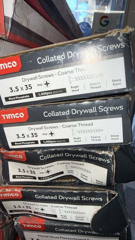 Timco Collated Drywall screws 3.5 x 35mm