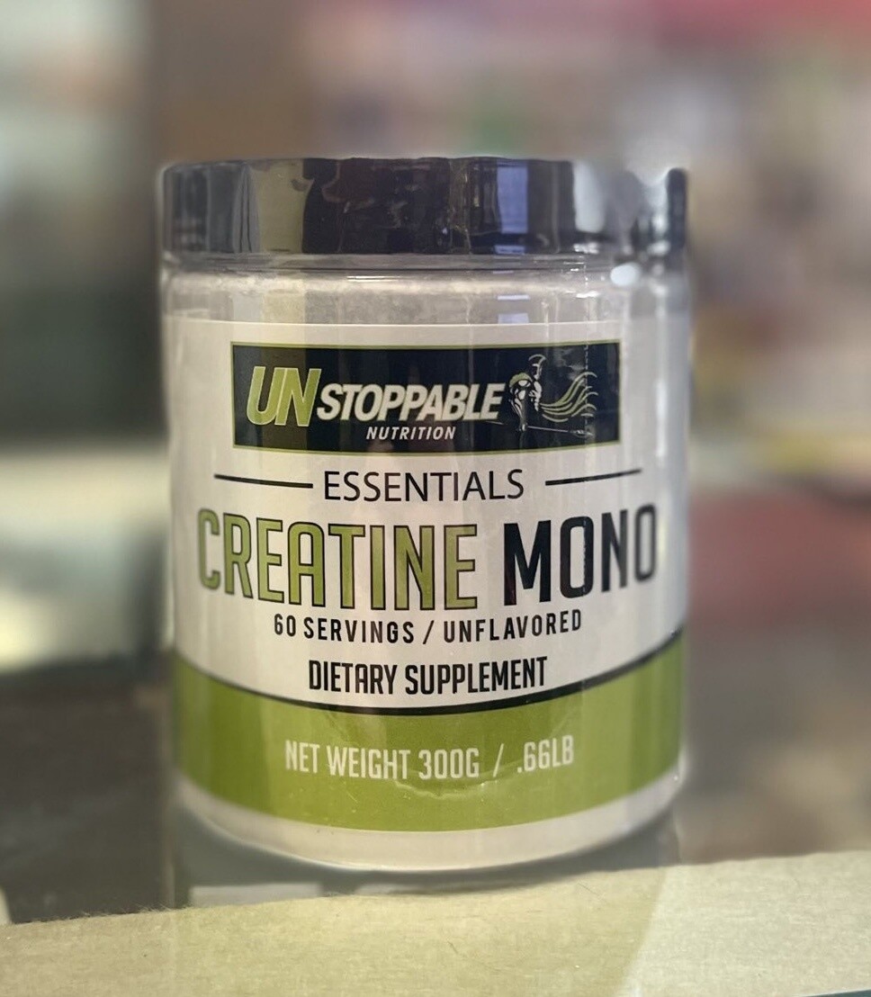 CREATINE Monohydrate 300g / Unstoppable Nutrition