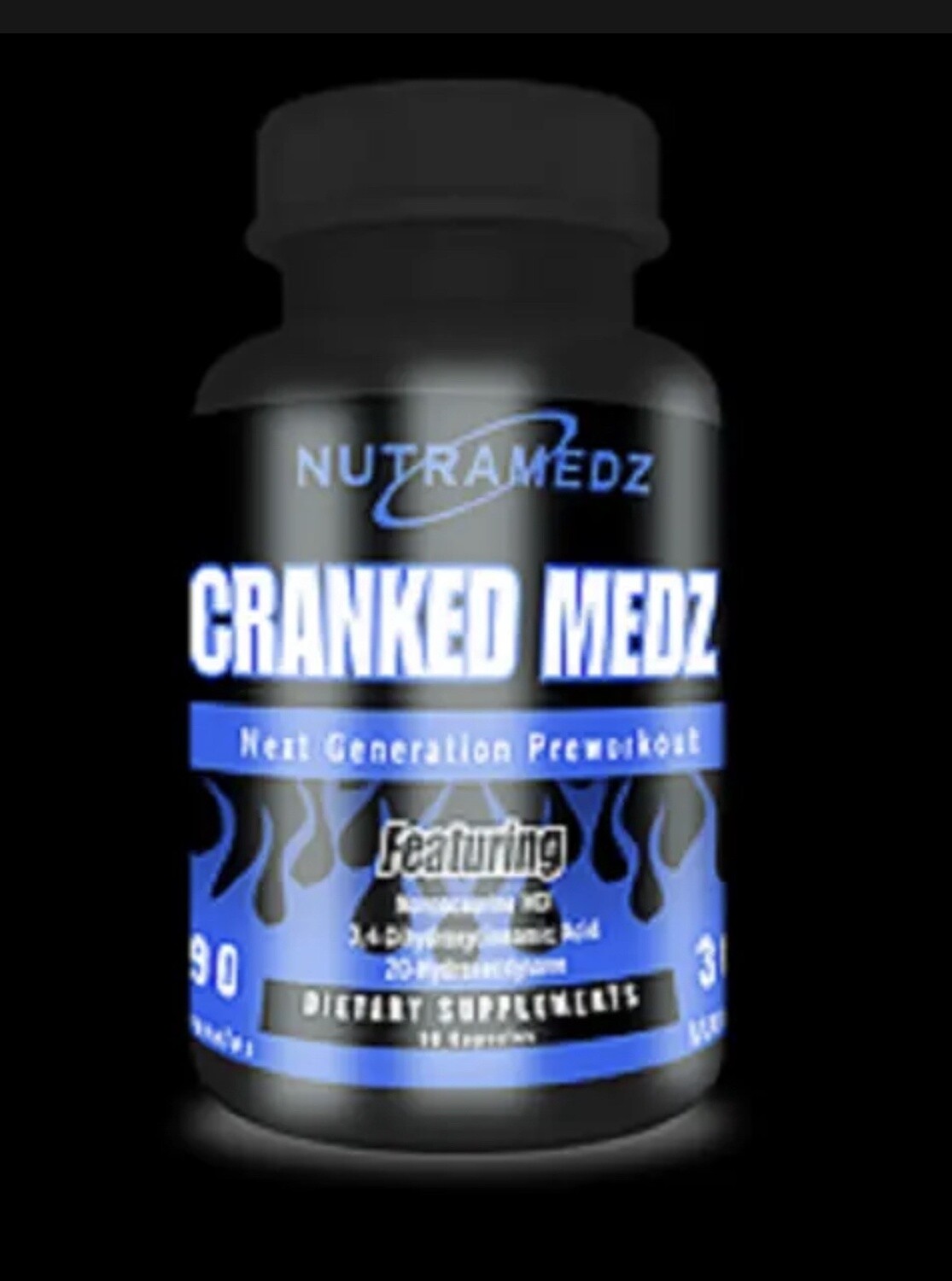 Cranked Medz 90 Caps / Nutramedz