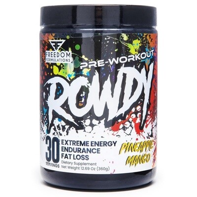 Rowdy Pre Workout / Freedom Formulations