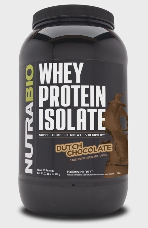 100% WHEY PROTEIN ISOLATE / NUTRABIO