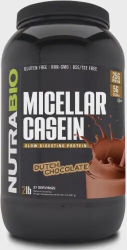 MICELLAR CASEIN 2lb / Nutrabio