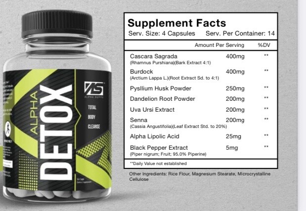 DETOX / Alpha Supps