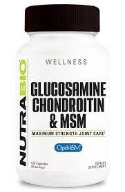 Glucosamine Chondroitin & MSM 150ct NUTRABIO