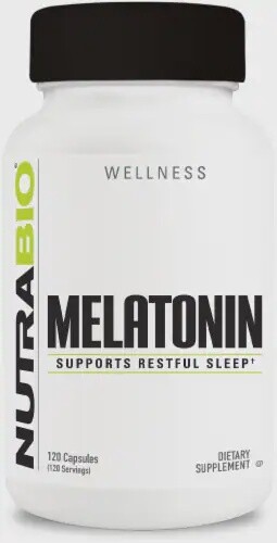 Melatonin 120ct 3mgs NUTRABIO