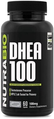 DHEA 100mg 60ct NUTRABIO