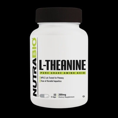 L Theanine 200mgs Nutrabio