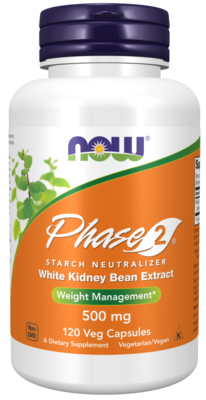 PHASE 2 500MG 120CT / NOW FOODS