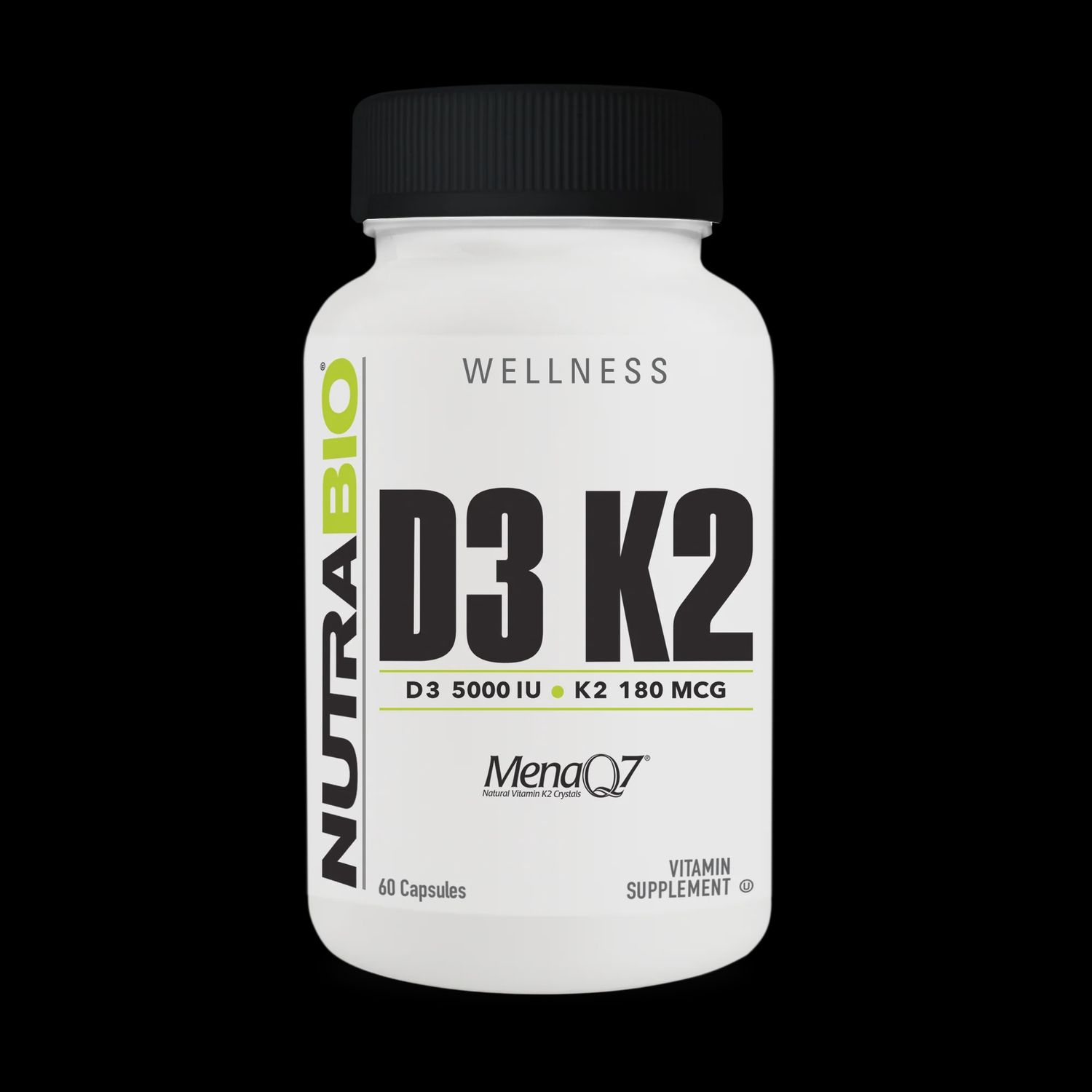 VITAMIN D3 5000IU W K2 180MCG
