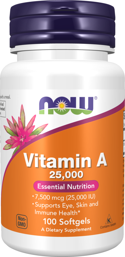 Vitamin A 25,000 Softgels