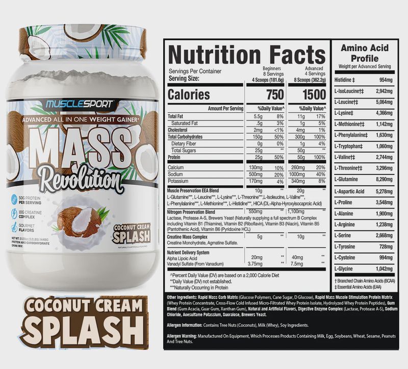 MASS REVOLUTION 3.2LB