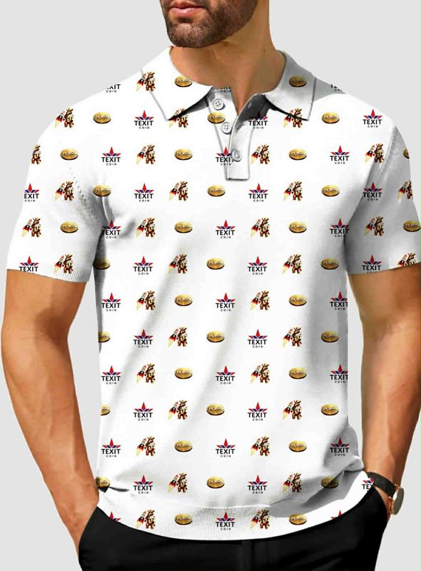 TEXIT GOLF SHIRT WHITE