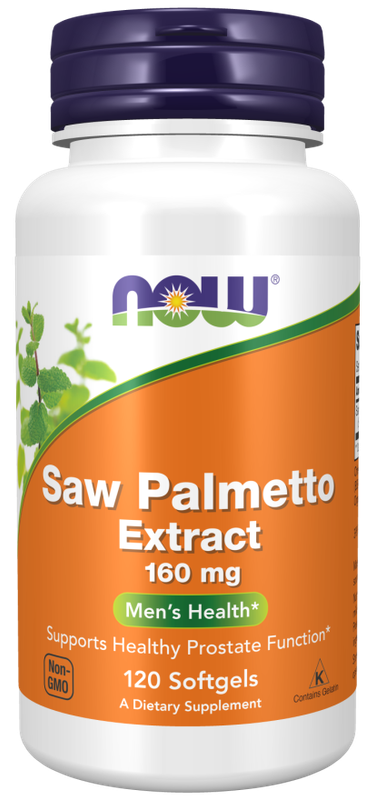 SAW PALMETTO 160MG 120CT NOW FOODS