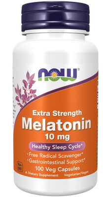 MELATONIN 10MG 100CT NOW FOODS