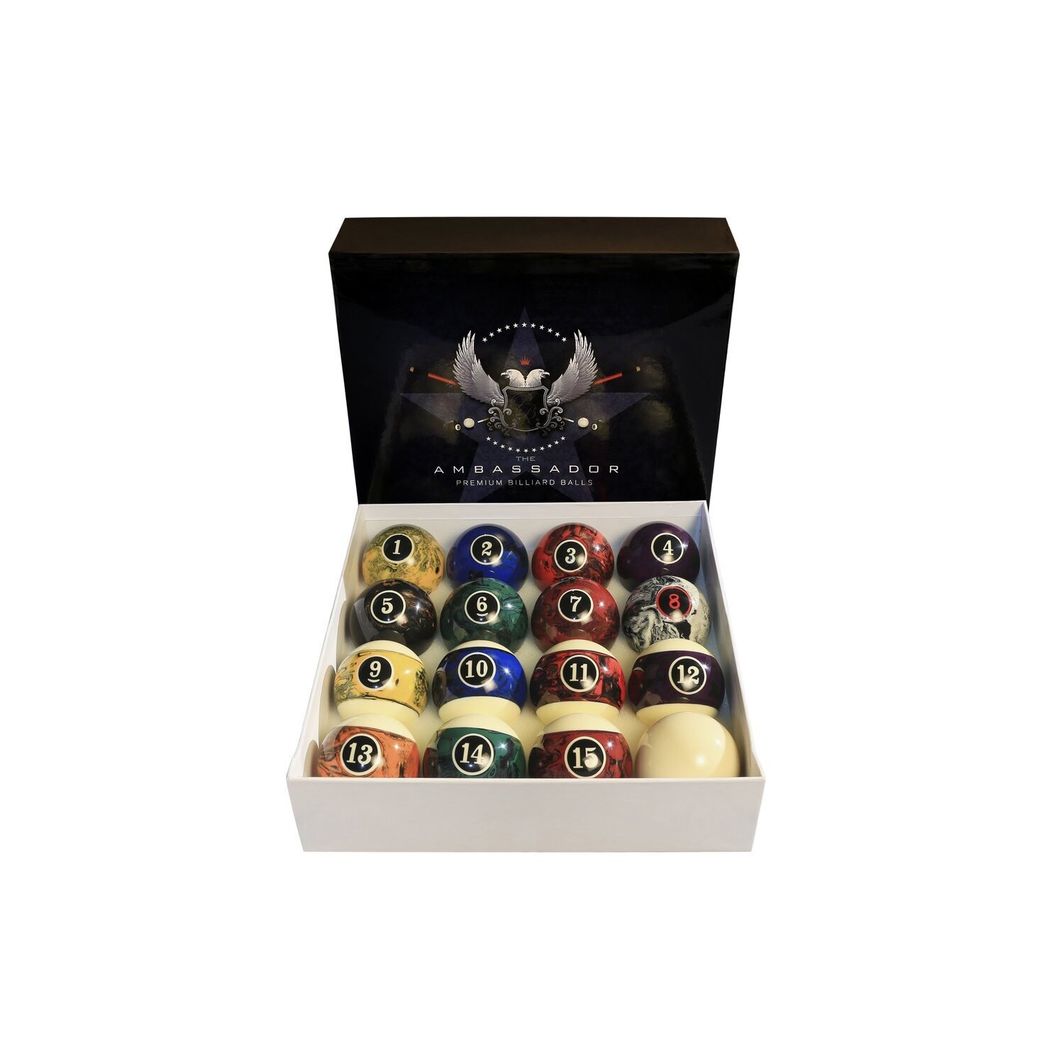 Cold Stone Billiard Balls