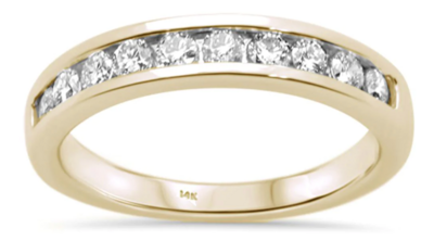Diamond Men's Wedding Band Ring