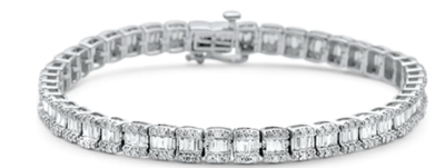 Baguette Diamond Bracelet 7