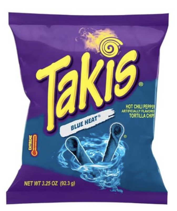 Takis Blue Heat