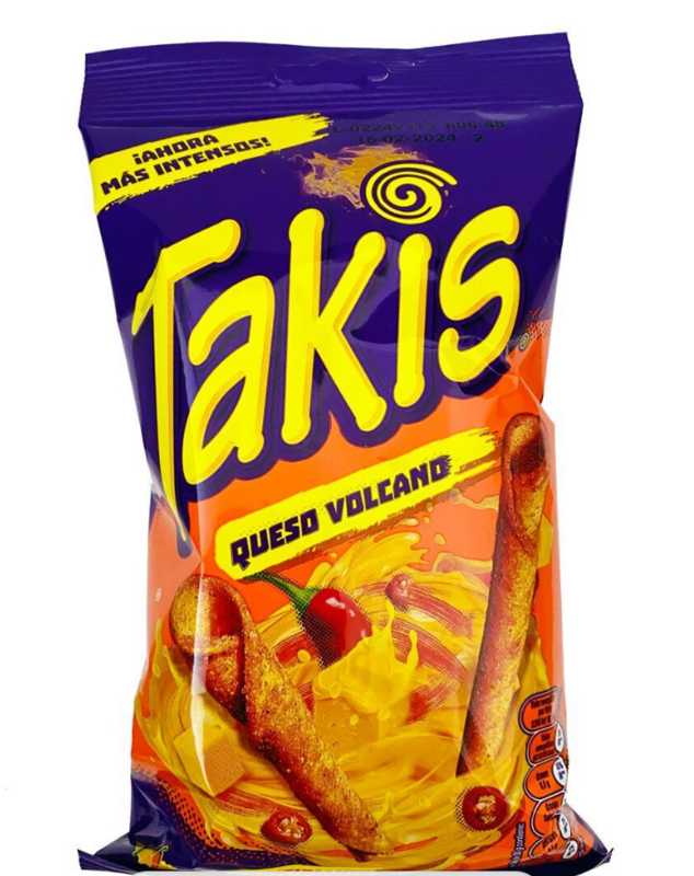 Takis Queso Volcano