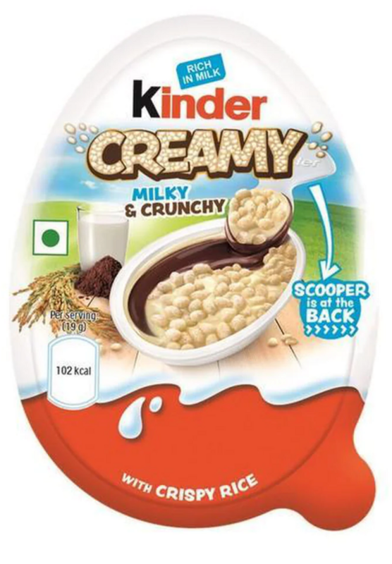 Kinder Creamy Milky & Crunchy