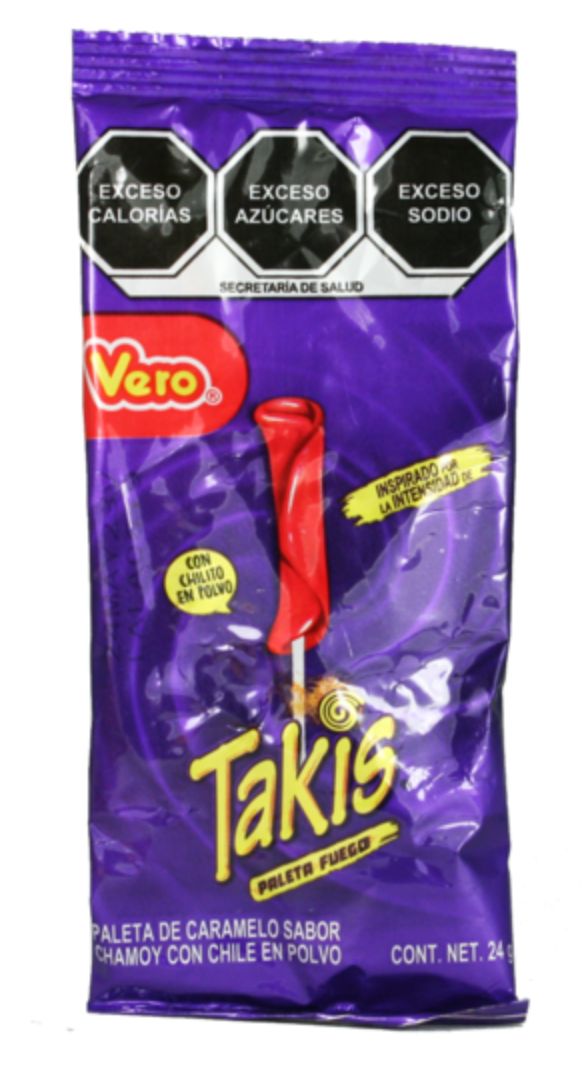 Takis Fuego Lollipop