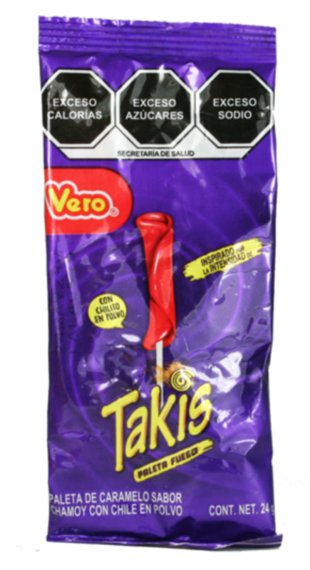 Takis Fuego Lollipop