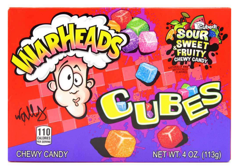 Warheads Sour Cubes