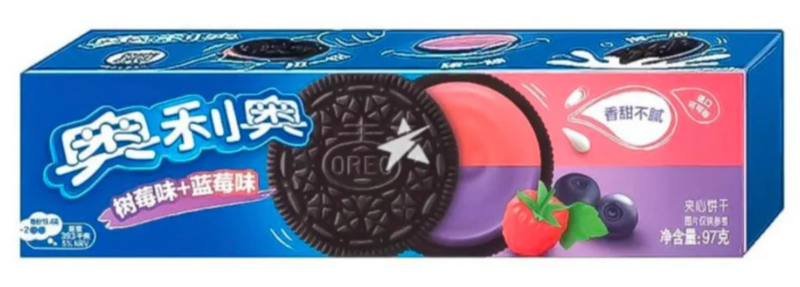 Oreo Blaubeere Himbeere