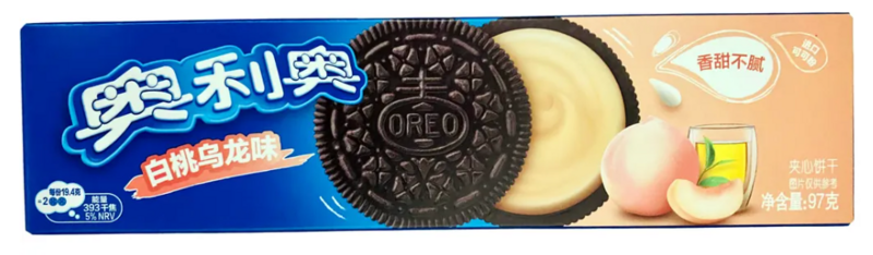 Oreo weißer Pfirsich