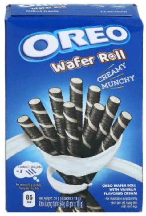 Oreo Wafer Roll Vanille