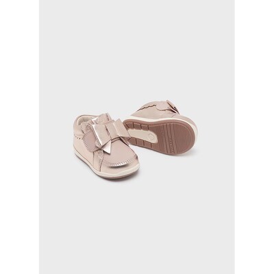 G10871MAY / 42294 BOOT  ROSE GOLD BOW TRIM