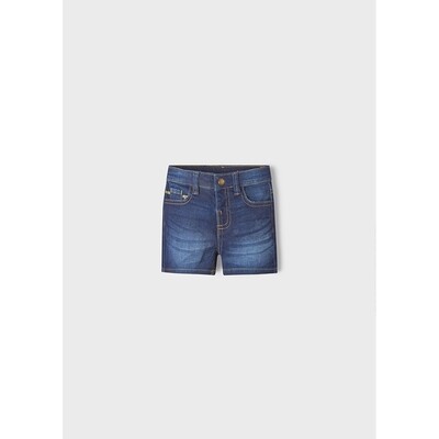 F10108MAY / 1228 SHORT SOFT DENIM DARK ADJUSTABLE WAIST F10108MAY / 1228 SHORT SOFT DENIM DARK ADJUSTABLE WAIST
